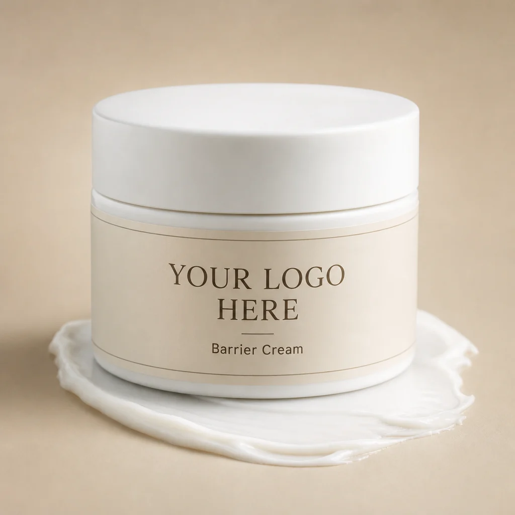 Generic private-label mockup for Barrier Repair Cream
