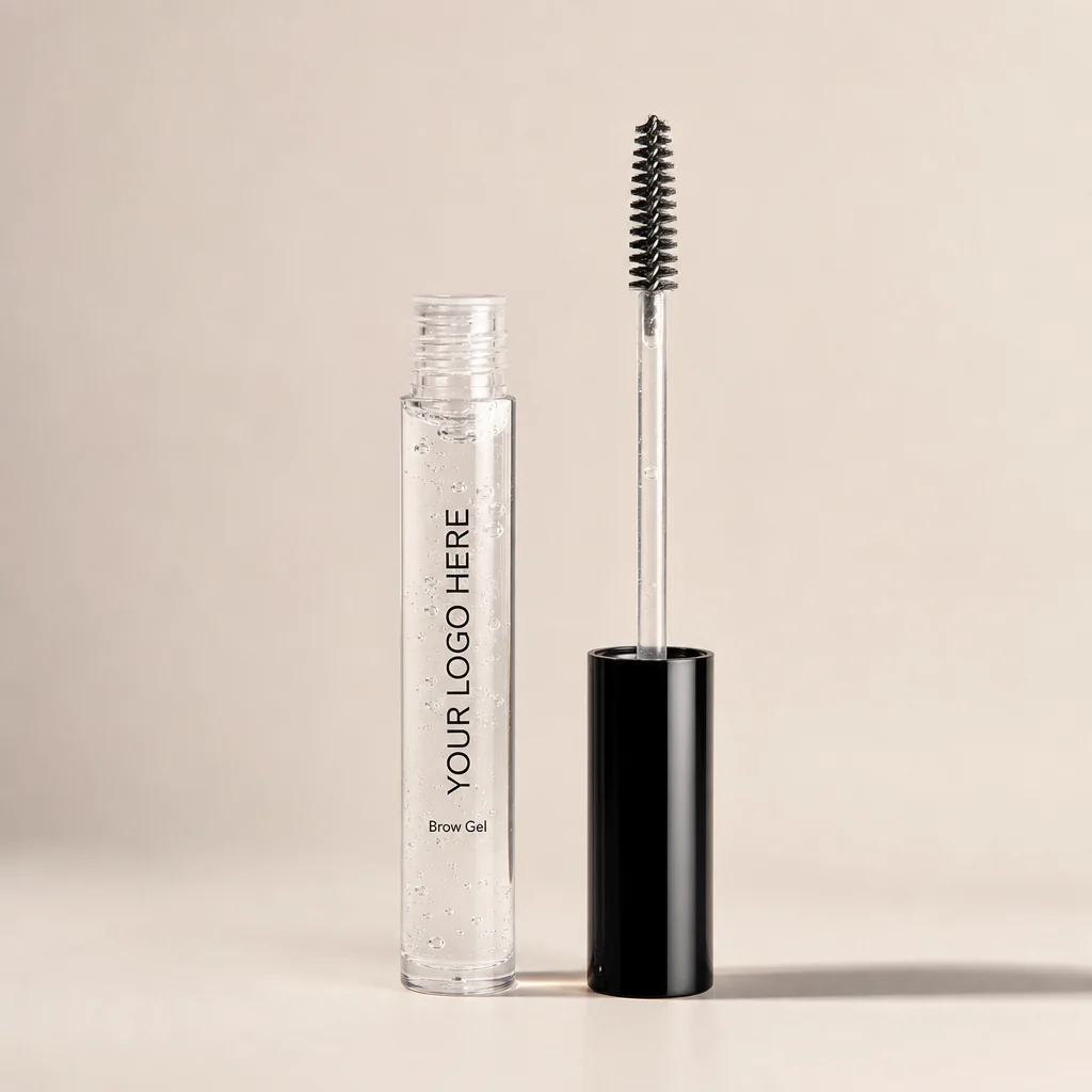 Generic private-label mockup for Clear Brow Gel