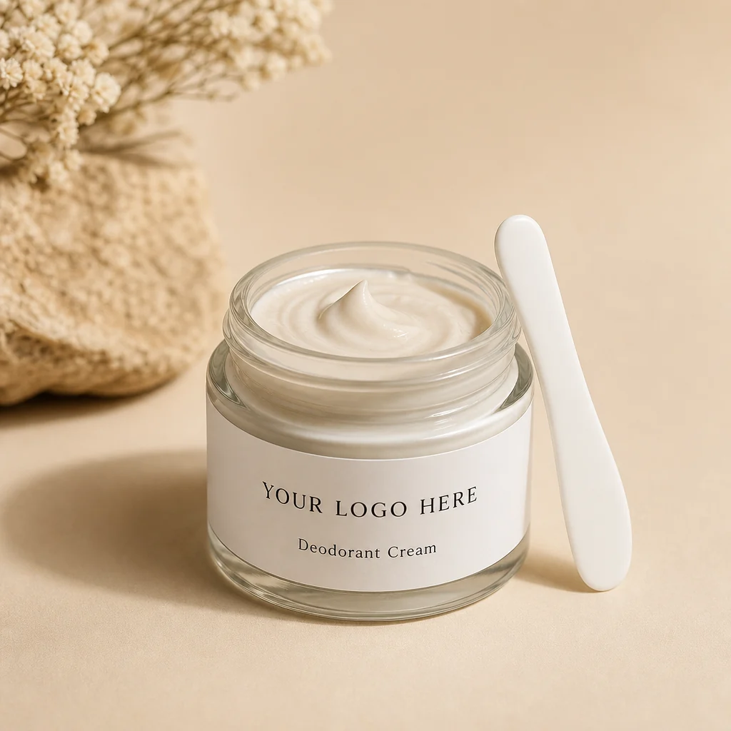Generic private-label mockup for Deodorant Cream