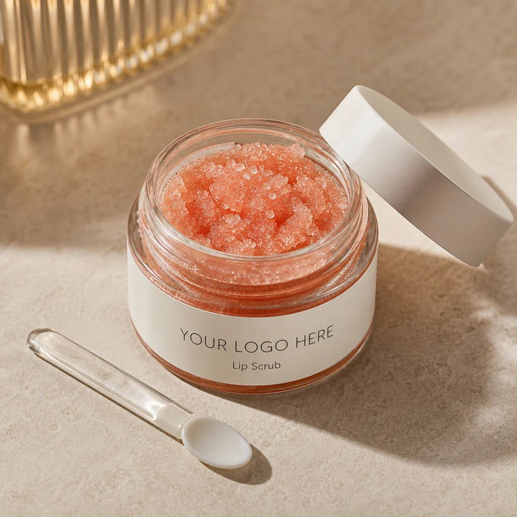 Generic private-label mockup for Lip Scrub