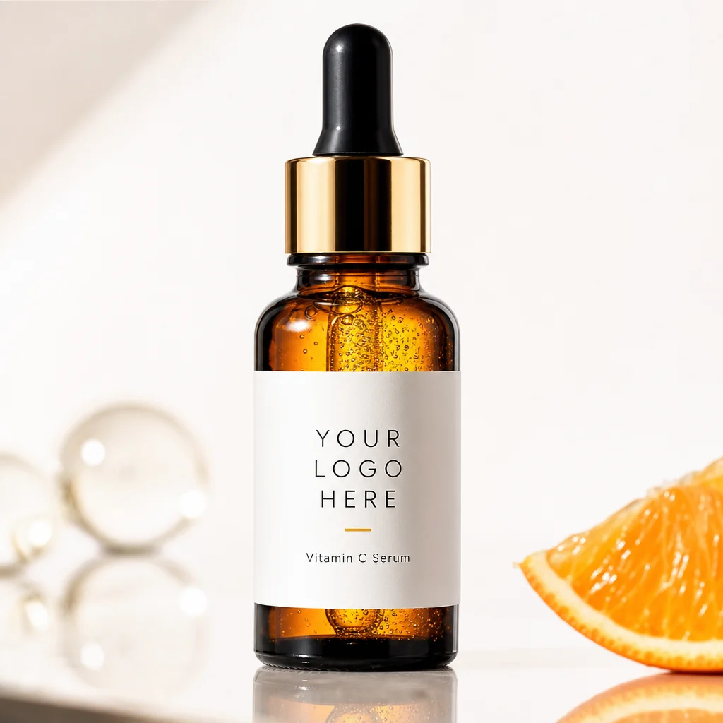 Generic private-label mockup for Vitamin C Serum